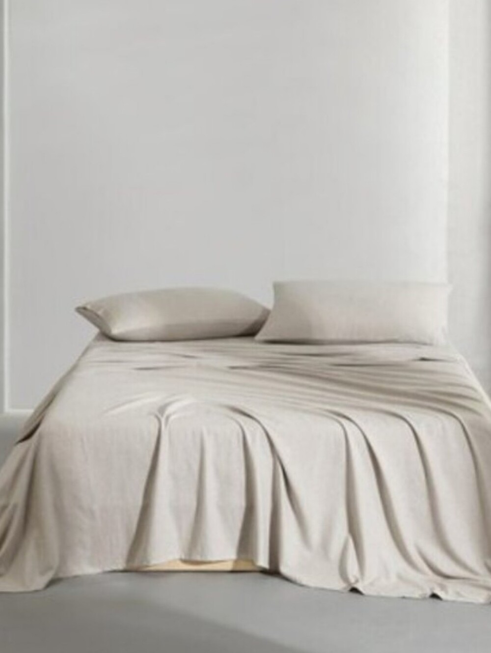 **Calvin Klein** Naturals Cotton Blend 4 Piece Sheet Set, King NWT